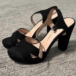 Black heels